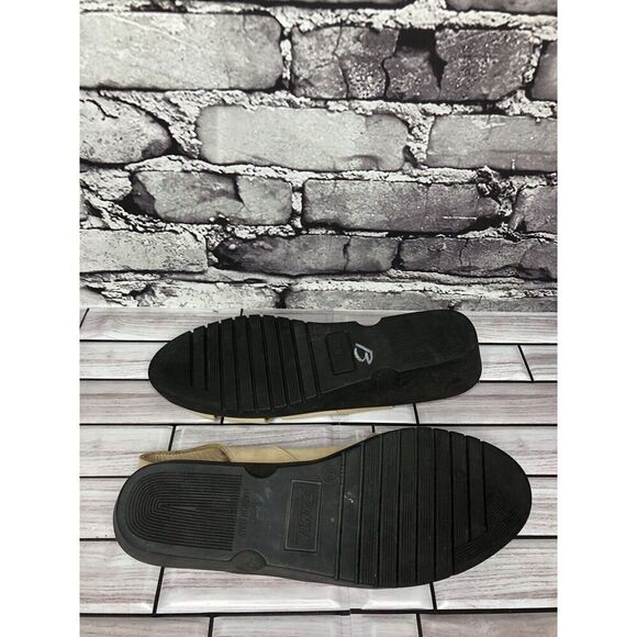 ZANTE Beige Tan Nubuck Leather Casual Wedge Strap Sandals Women Sz 39EU/8.5M US - Picture 16 of 16